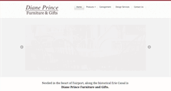 Desktop Screenshot of dianeprincefurniture.com